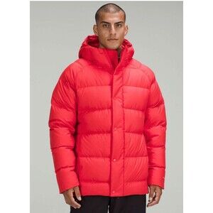 NWOT $348 Lululemon Men's Small Carnation Red Wunder Puff Jacket (NEW)